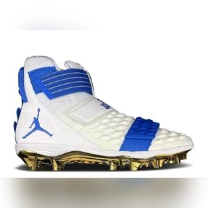 Nike Jordan Force Savage Elite 2 SMU P UCLA Gold CV1665-106 Men's Size 15 Cleats